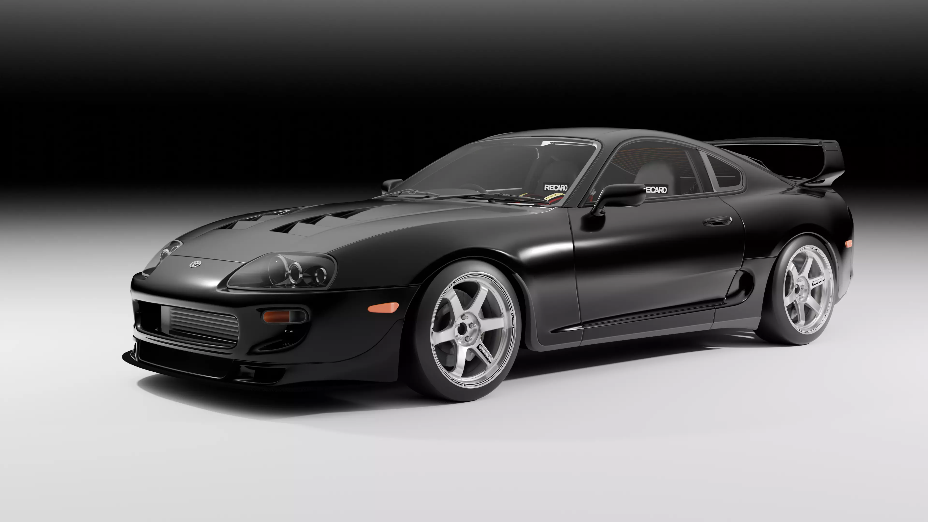 Realistic 3D Model of a Toyota Supra MK 4 3D model