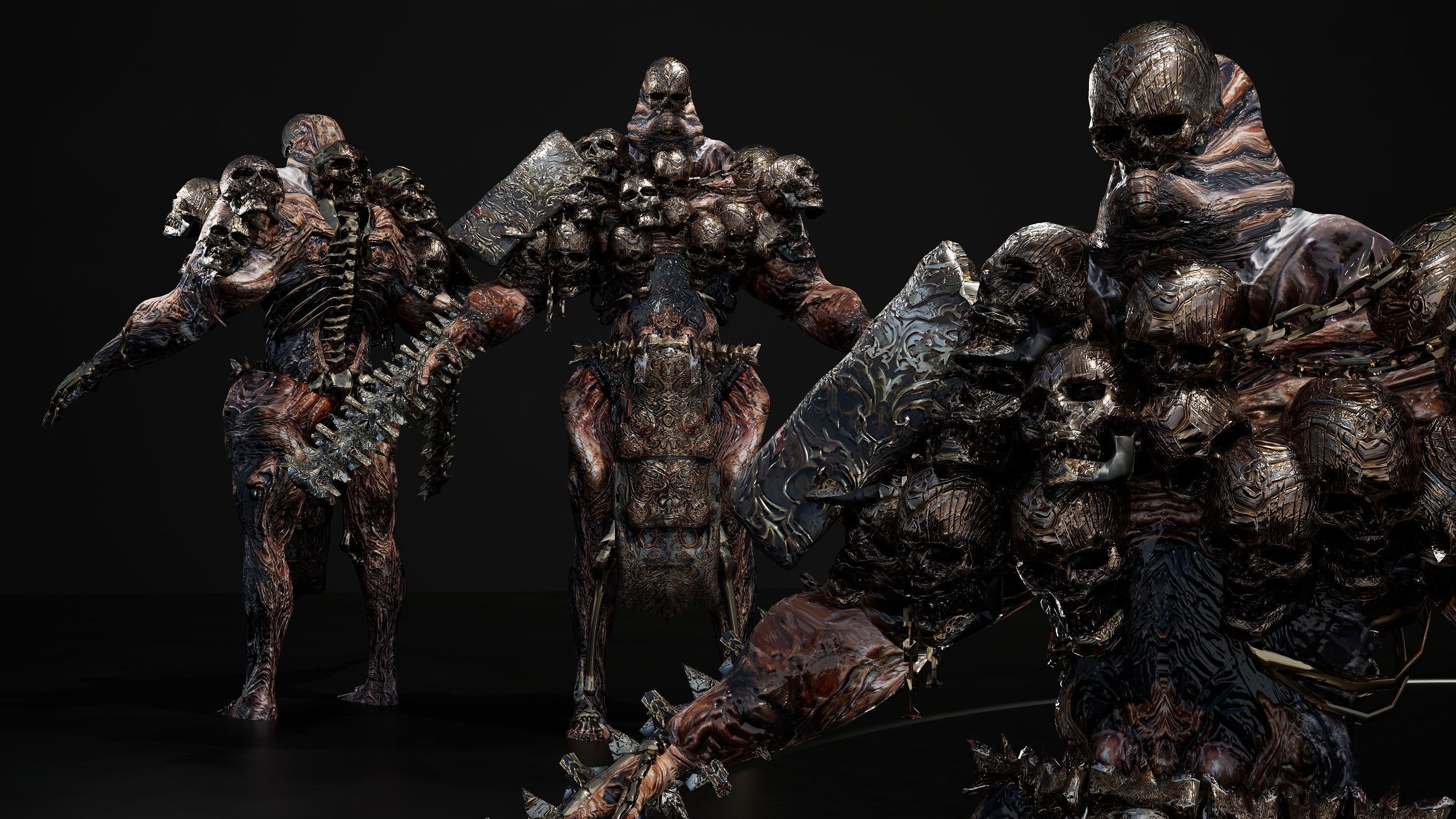 he Forgotten  Souls Pack 2 Low-poly 3D model_4