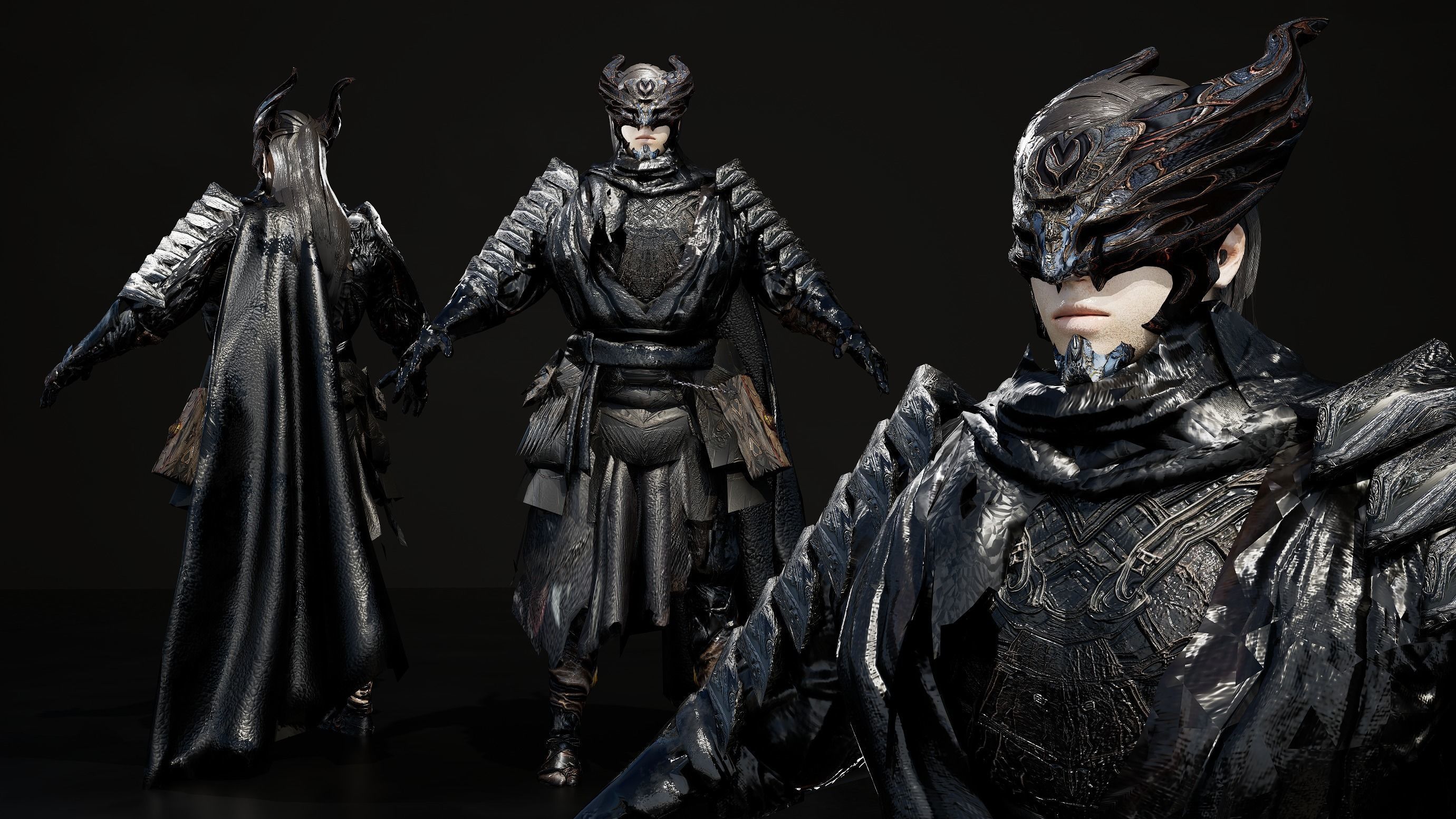 he Forgotten  Souls Pack 2 Low-poly 3D model_2