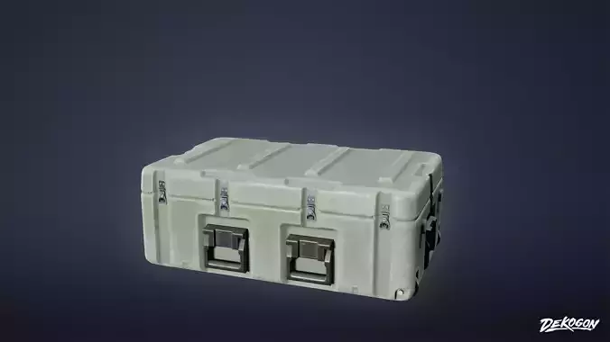 MILITARY - Container 05 - LOW POLY