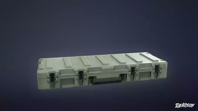 MILITARY - Container 06 - LOW POLY
