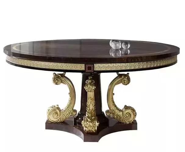Mariner - DINING TABLE VOLGA 3D model 3D model