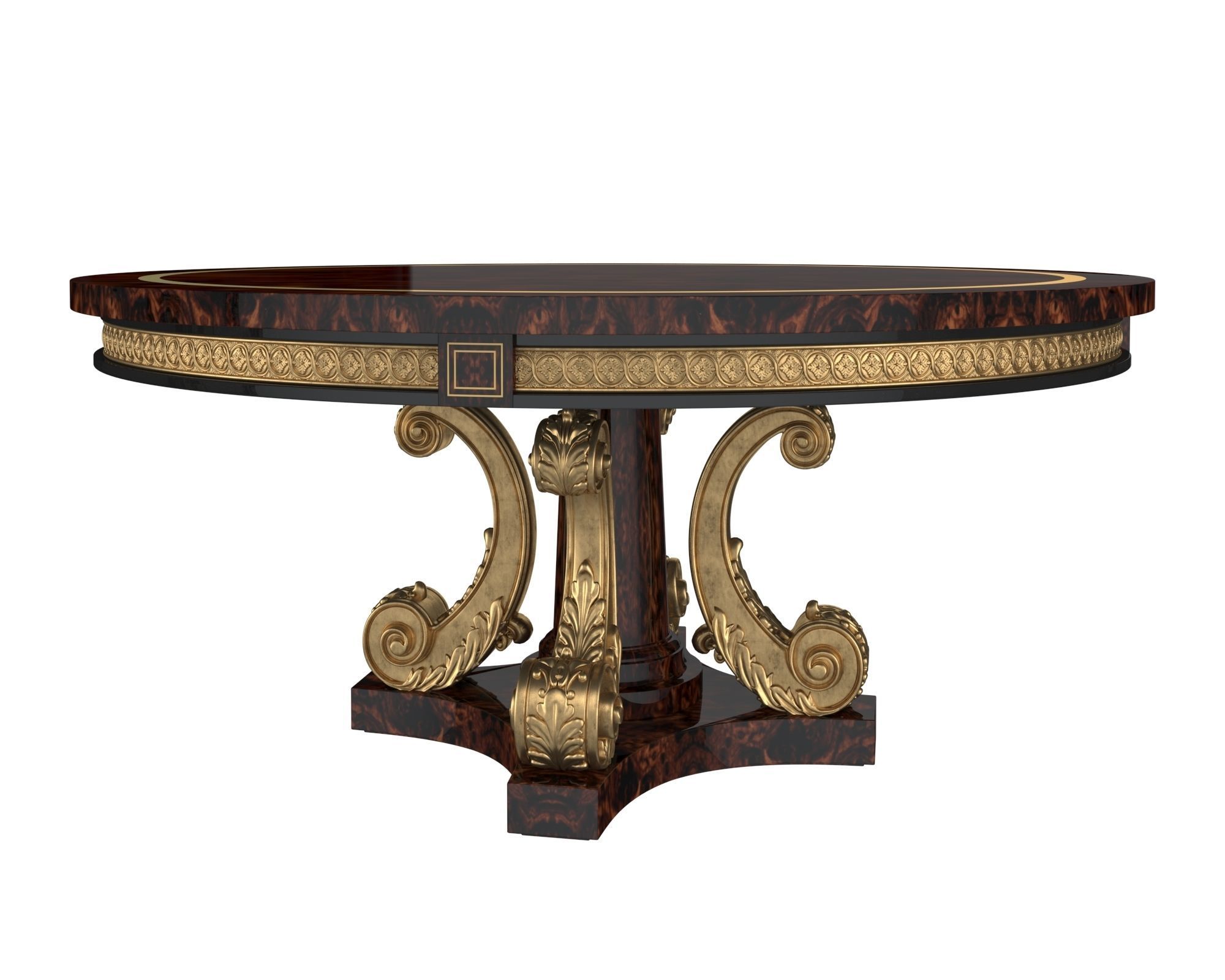 Mariner - DINING TABLE VOLGA 3D model 3D model_2