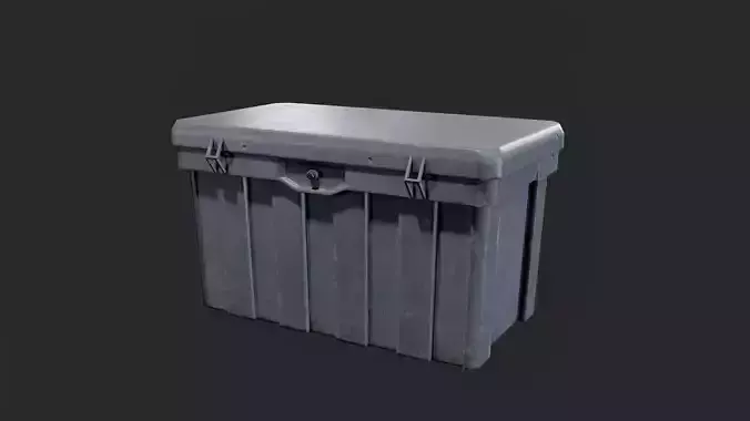 MILITARY - Container 07 - LOW POLY