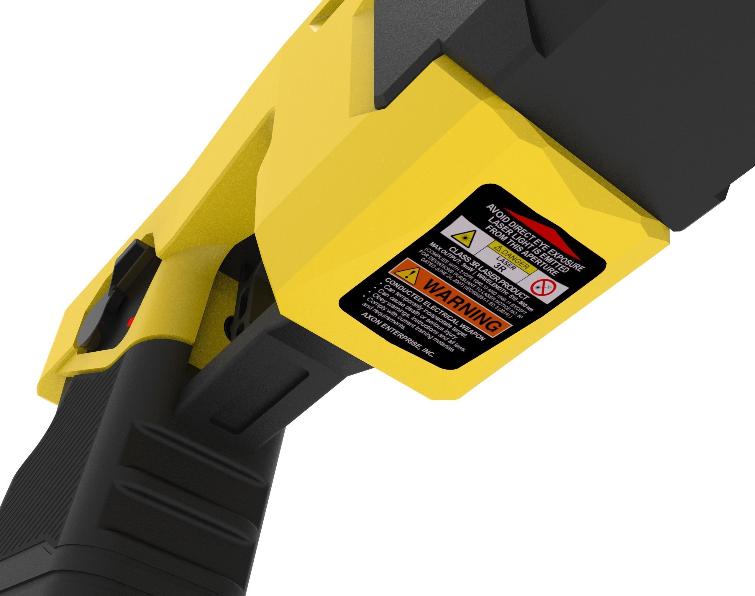 MODEL OF TASER 10 CONDUCTED ELECTRICAL WEAPON 3D print model_8