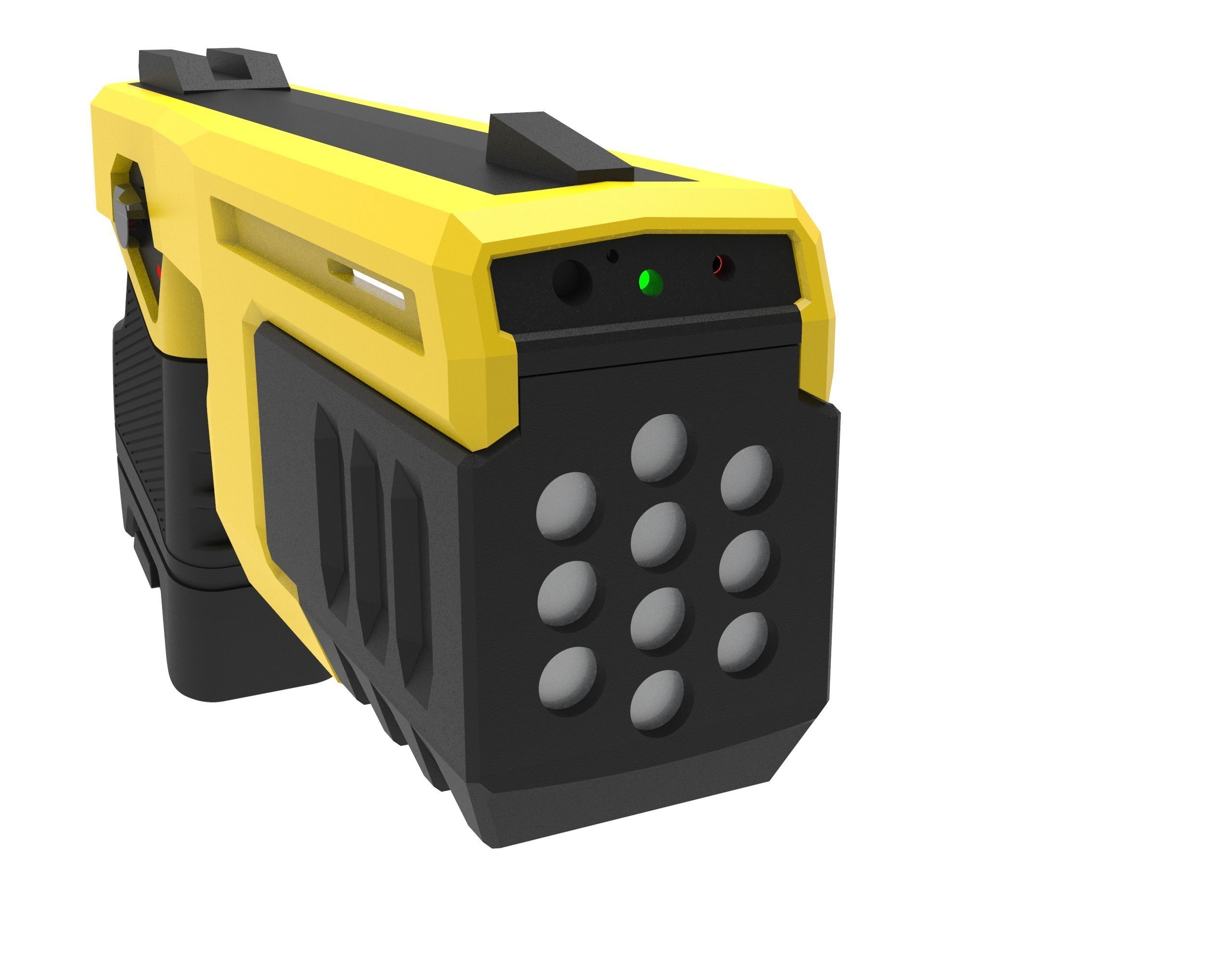 MODEL OF TASER 10 CONDUCTED ELECTRICAL WEAPON 3D print model_6
