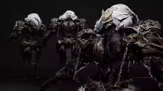 Killers Souls Pack 22 Low-poly 3D model