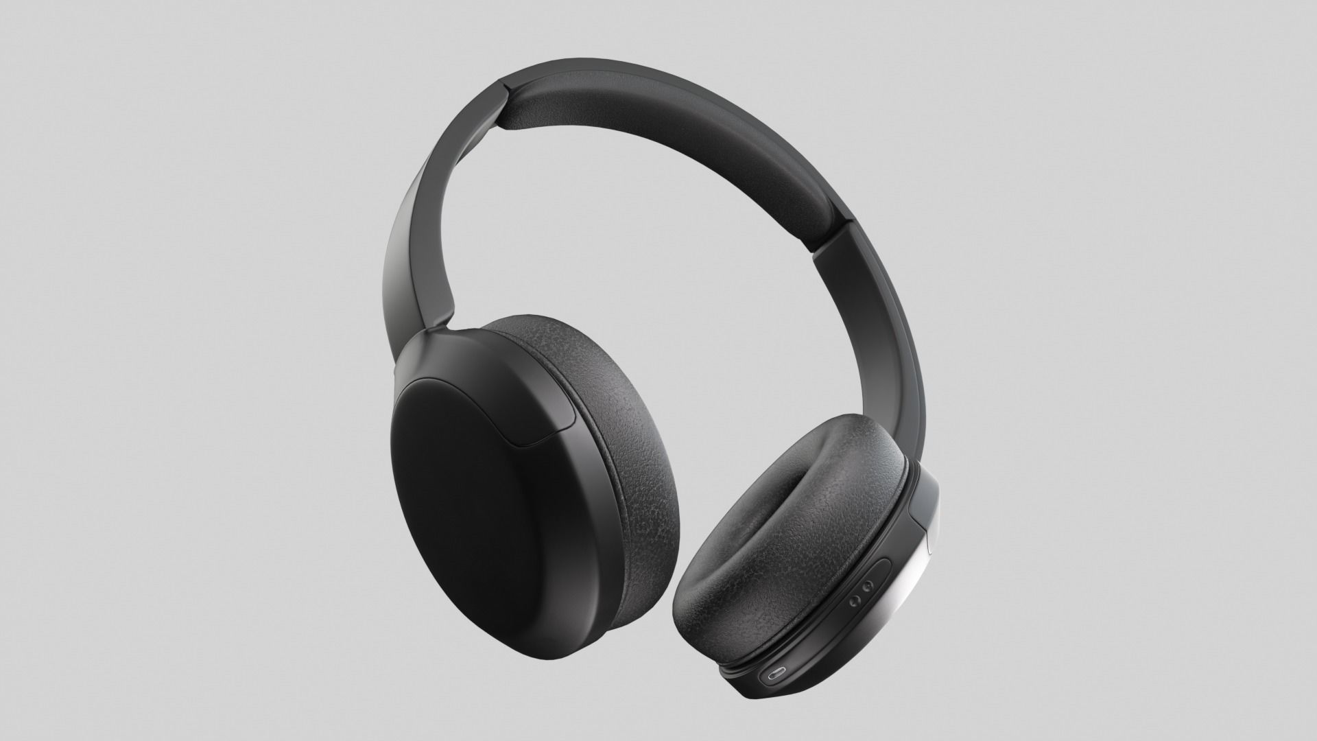 Headphones 3D model_1