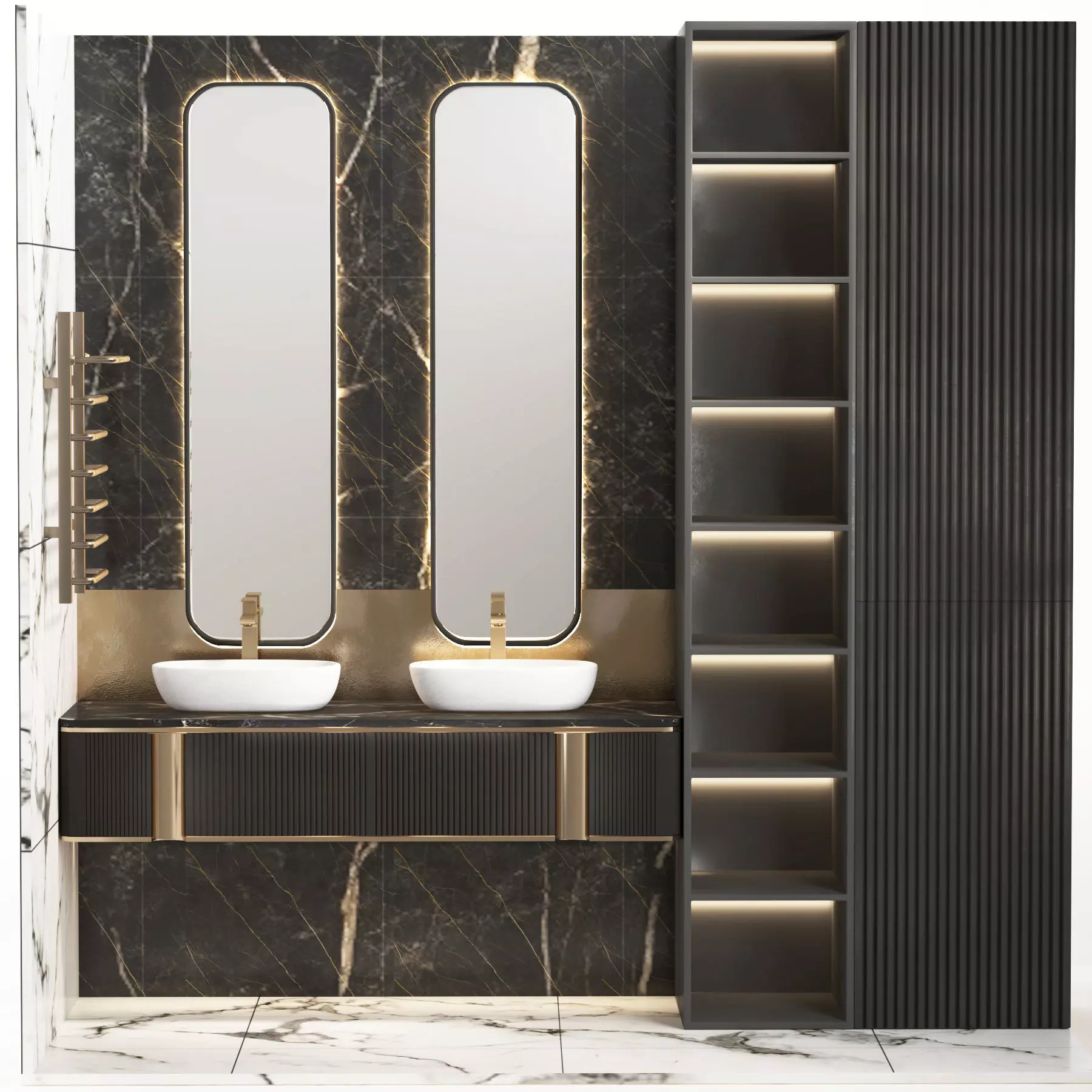 bathroom furniture02 3D model_0