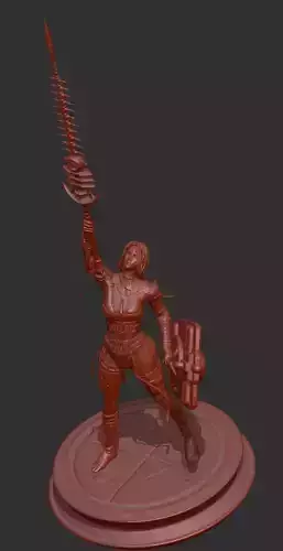 3D printable miniature of Laxasia from Lies of Pi 3D print model