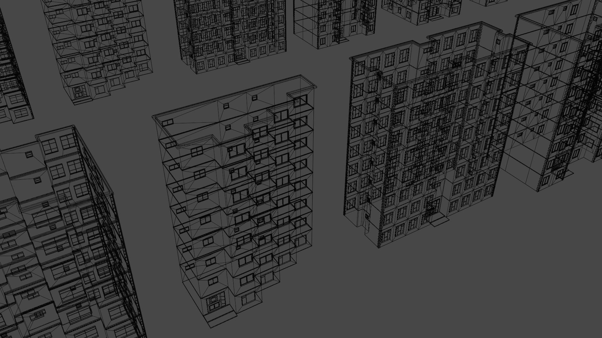 Low Poly City Pack - V1 Low-poly 3D model_11