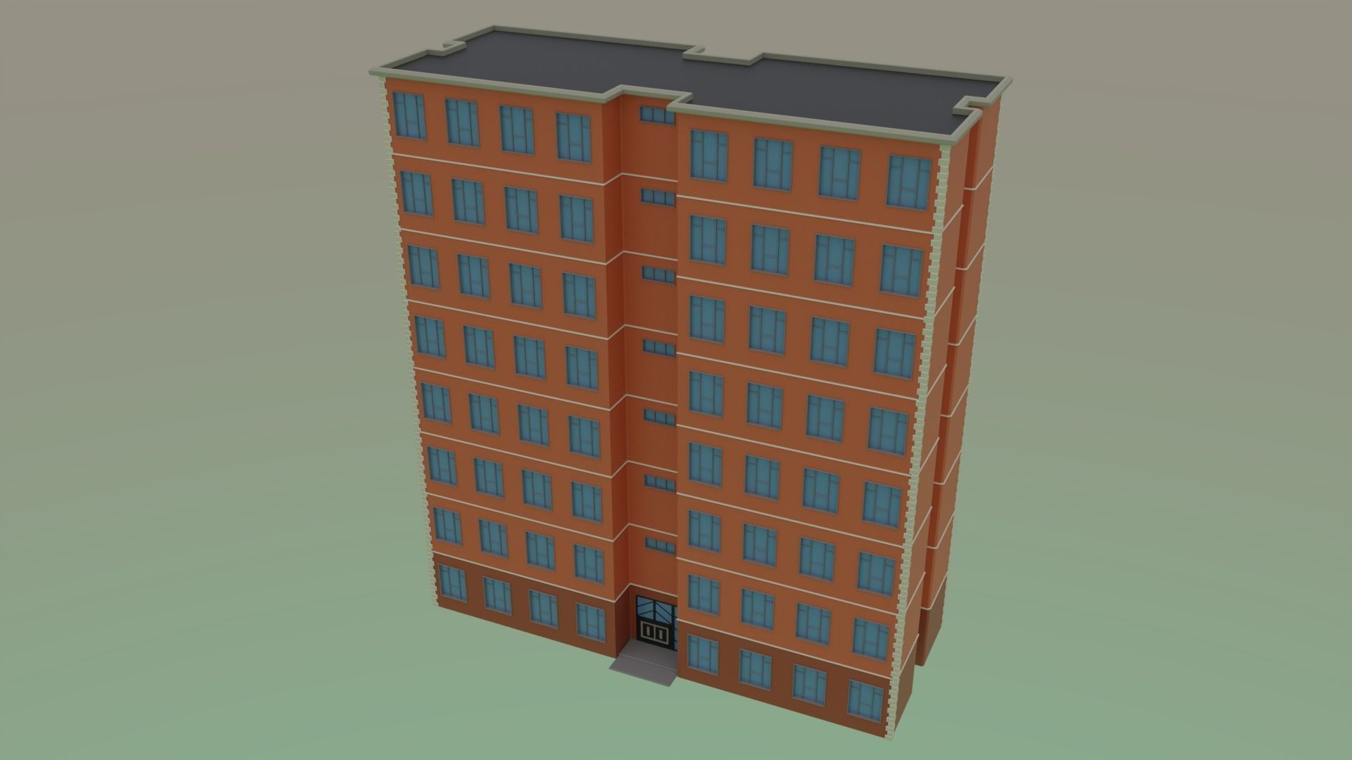 Low Poly City Pack - V1 Low-poly 3D model_7