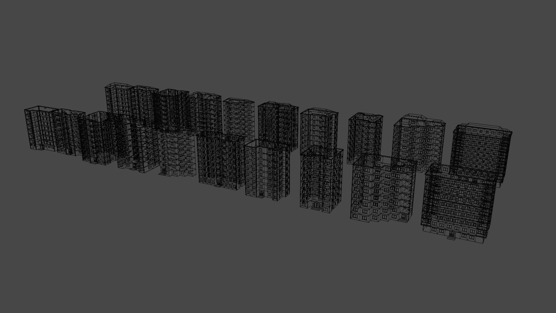 Low Poly City Pack - V1 Low-poly 3D model_9