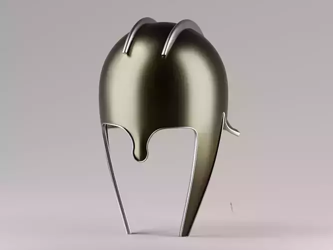 Warrior Helmet 3D Model