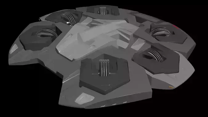 Discus Hexa Gyroscopicus - Concept Drone