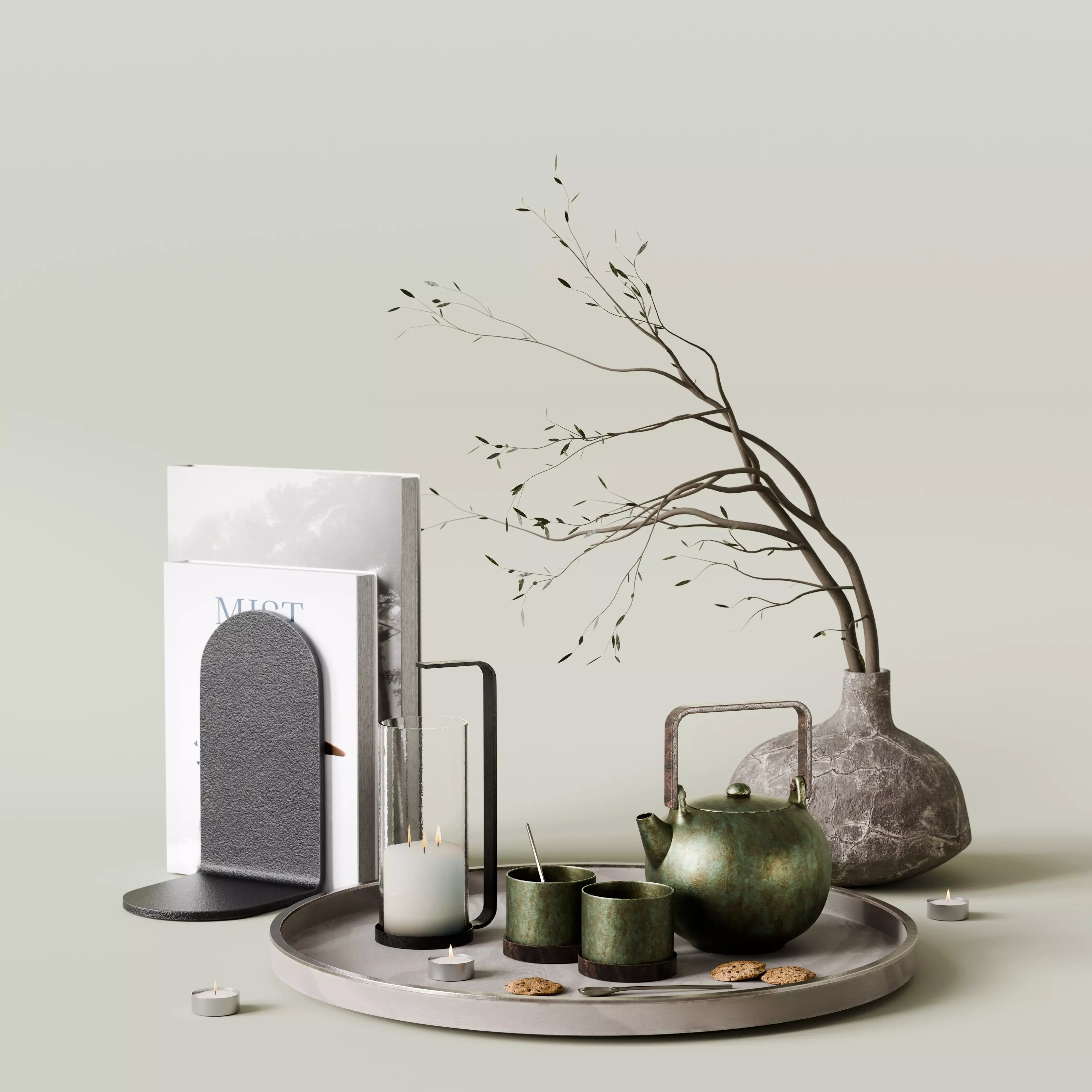 Kitchen Set 3 3D model_0