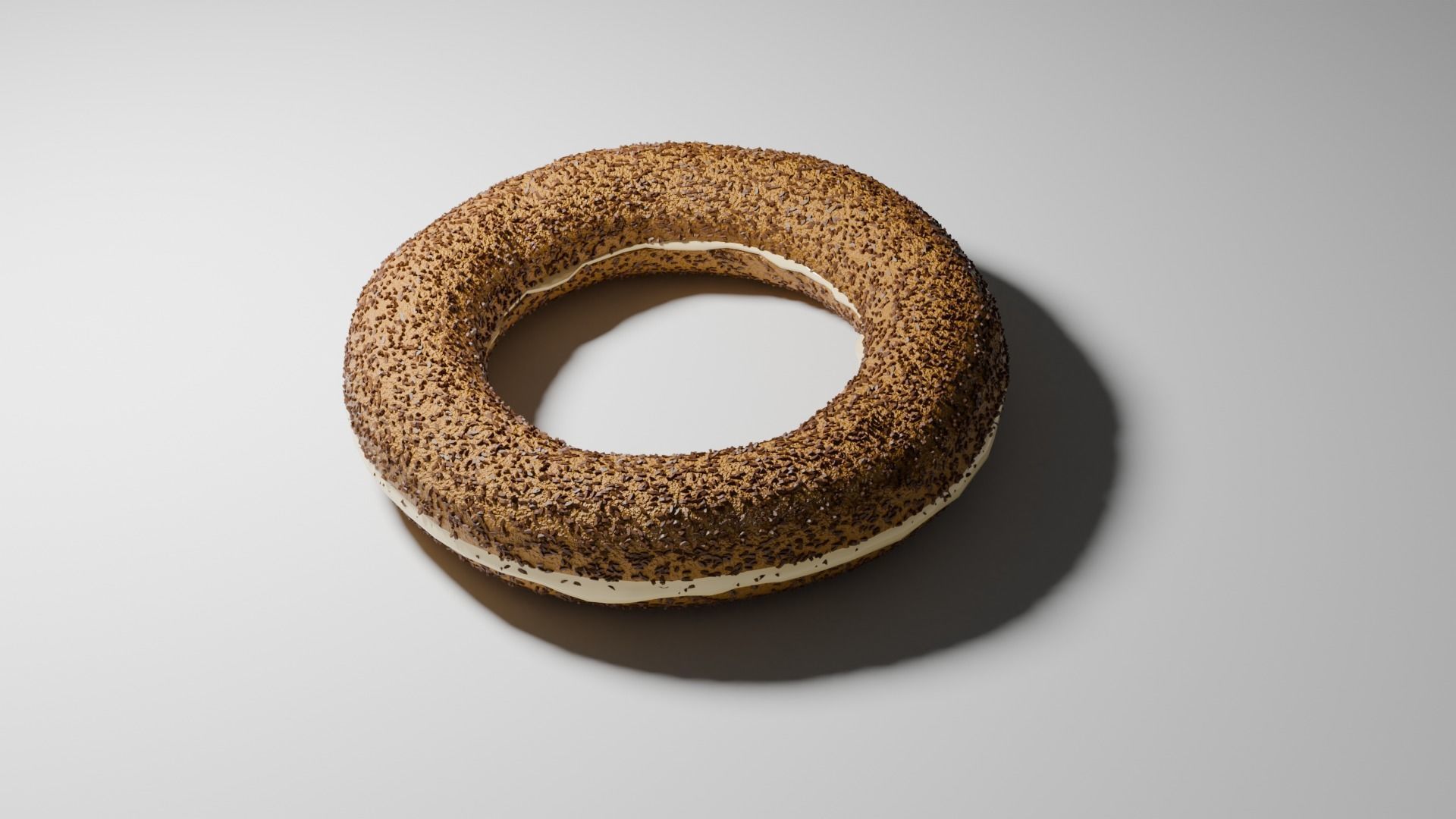 Turkish Bagel 3D model_1