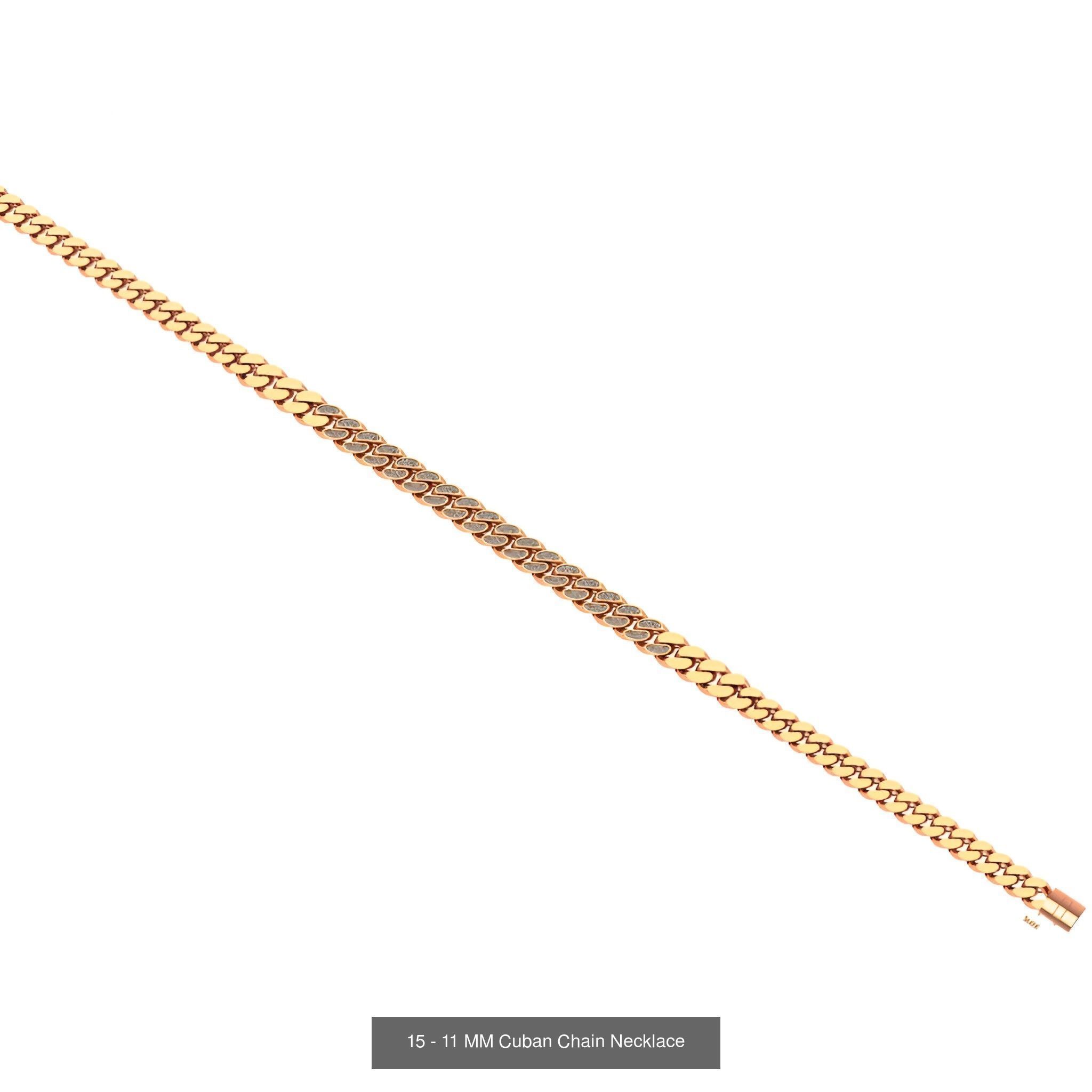 15  Cuban Chain Necklace 3D Model Collection_7