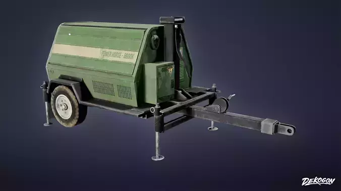 MILITARY - Generator 04 - LOW POLY