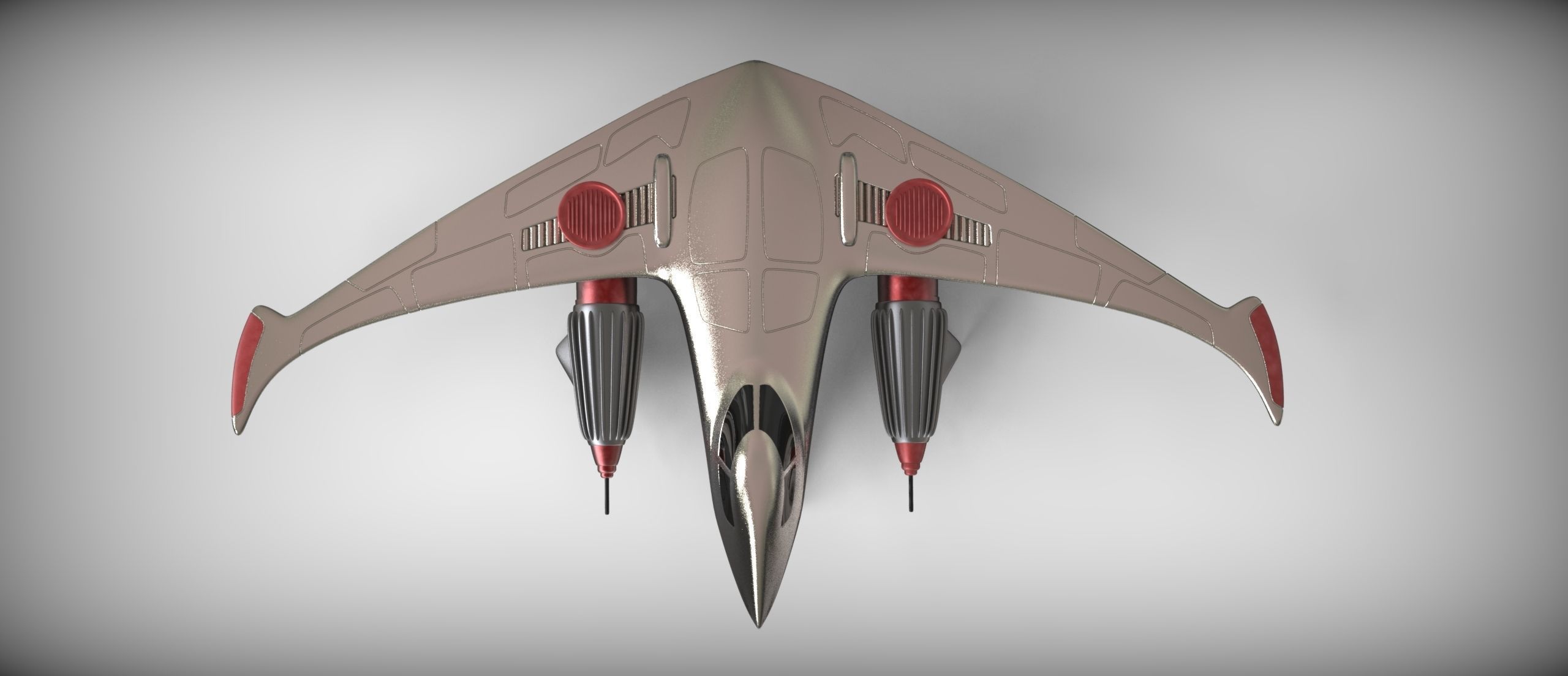 Star skiff J-type - Naboo 3D print model_8