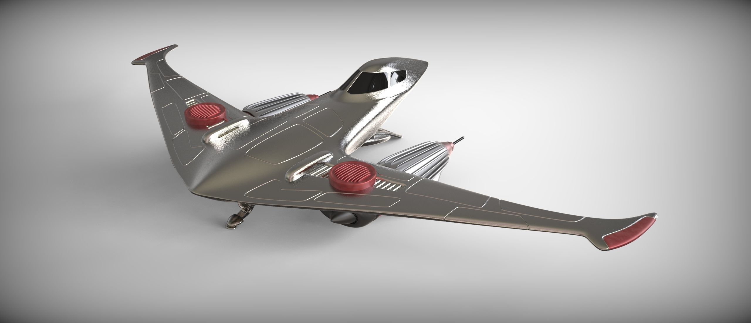 Star skiff J-type - Naboo 3D print model_5