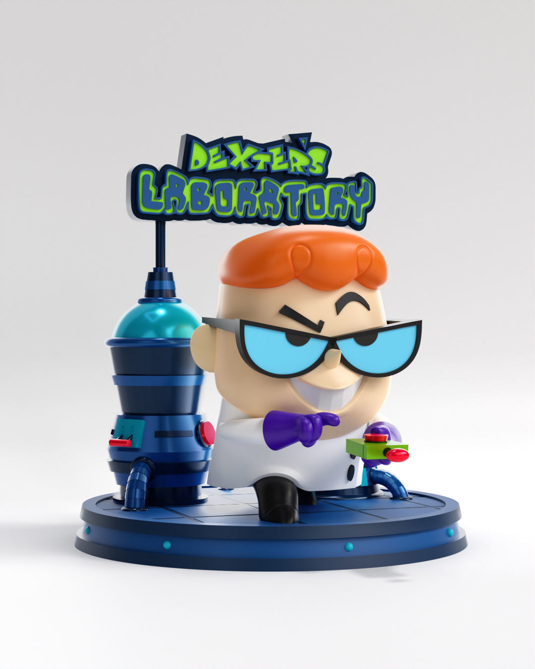 Dexters laboratory 3D print model_3