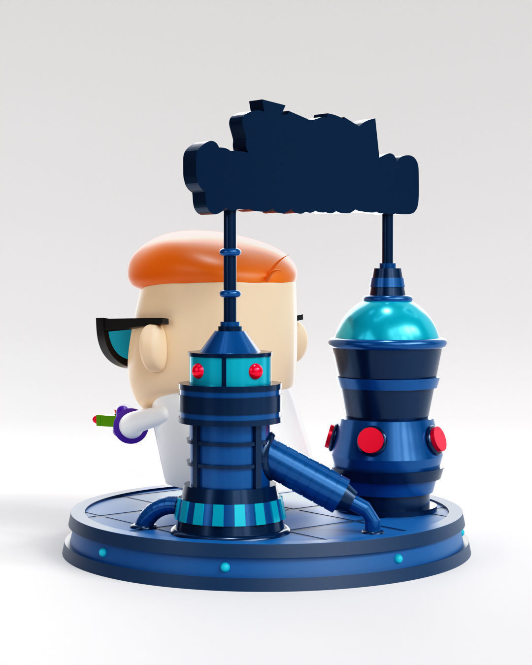 Dexters laboratory 3D print model_5