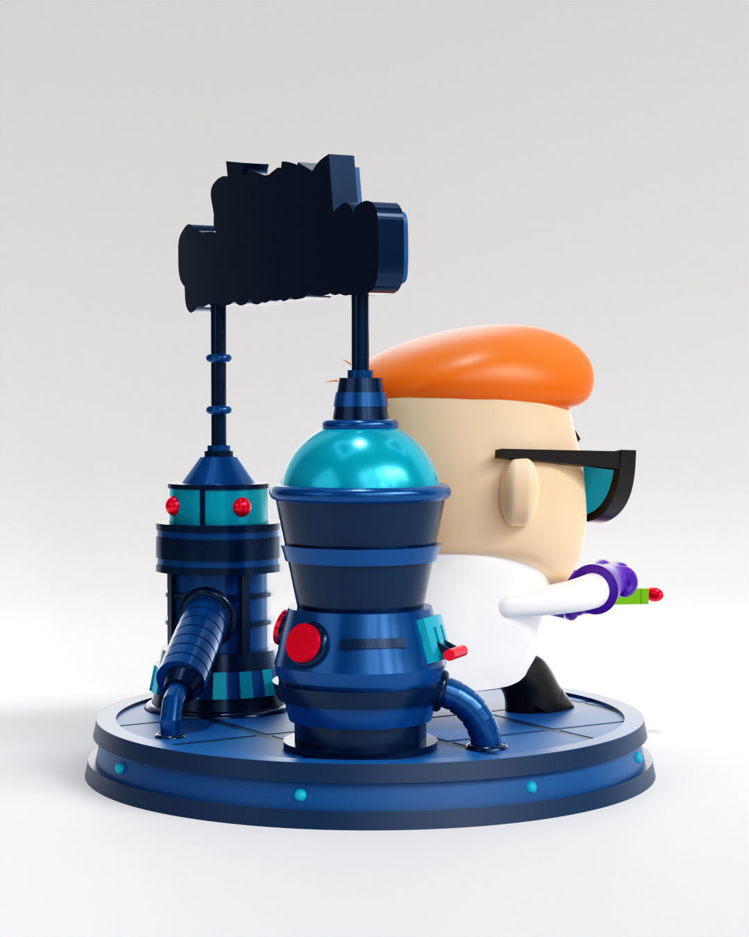 Dexters laboratory 3D print model_4