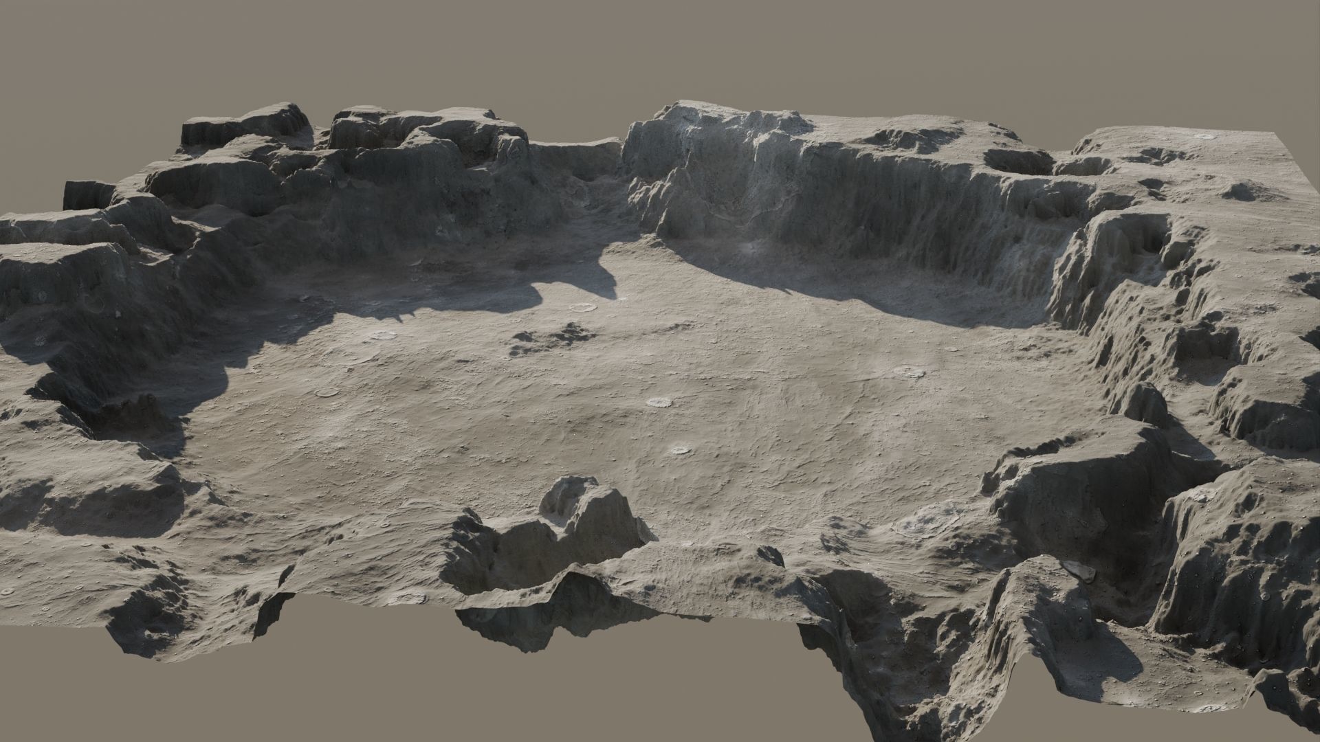 Crater 3D model 16K 3D model_17