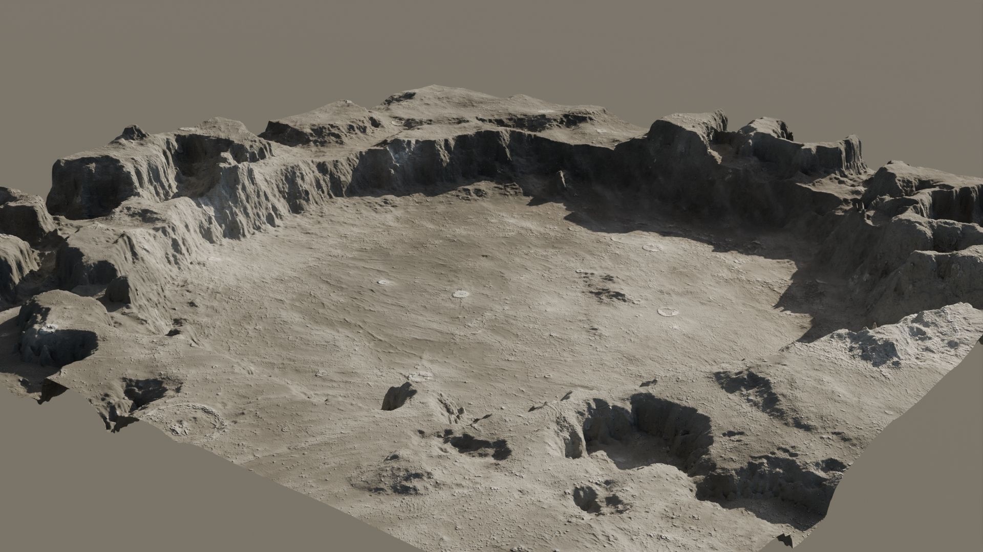 Crater 3D model 16K 3D model_18