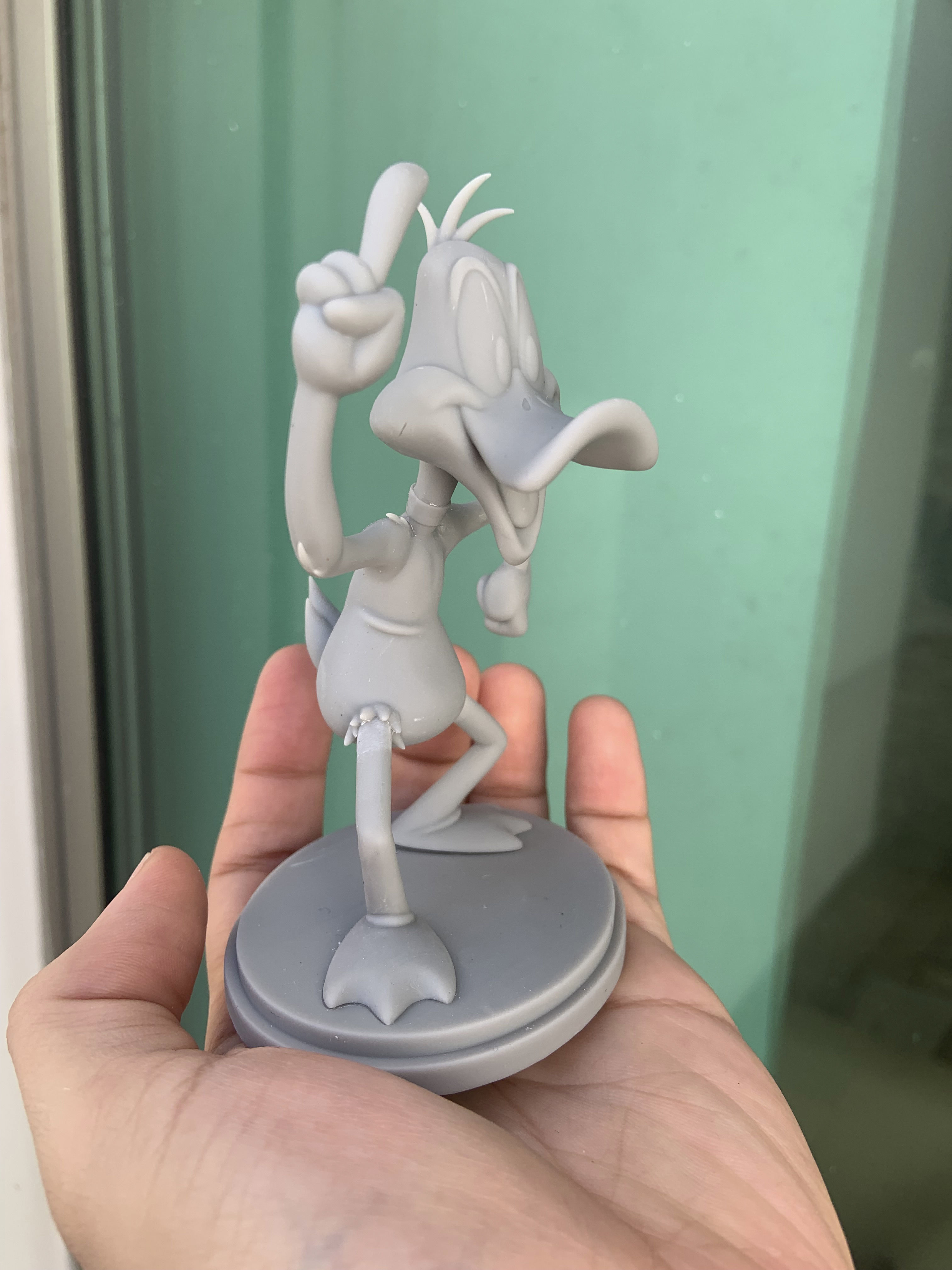 Daffy duck 3D print model_1