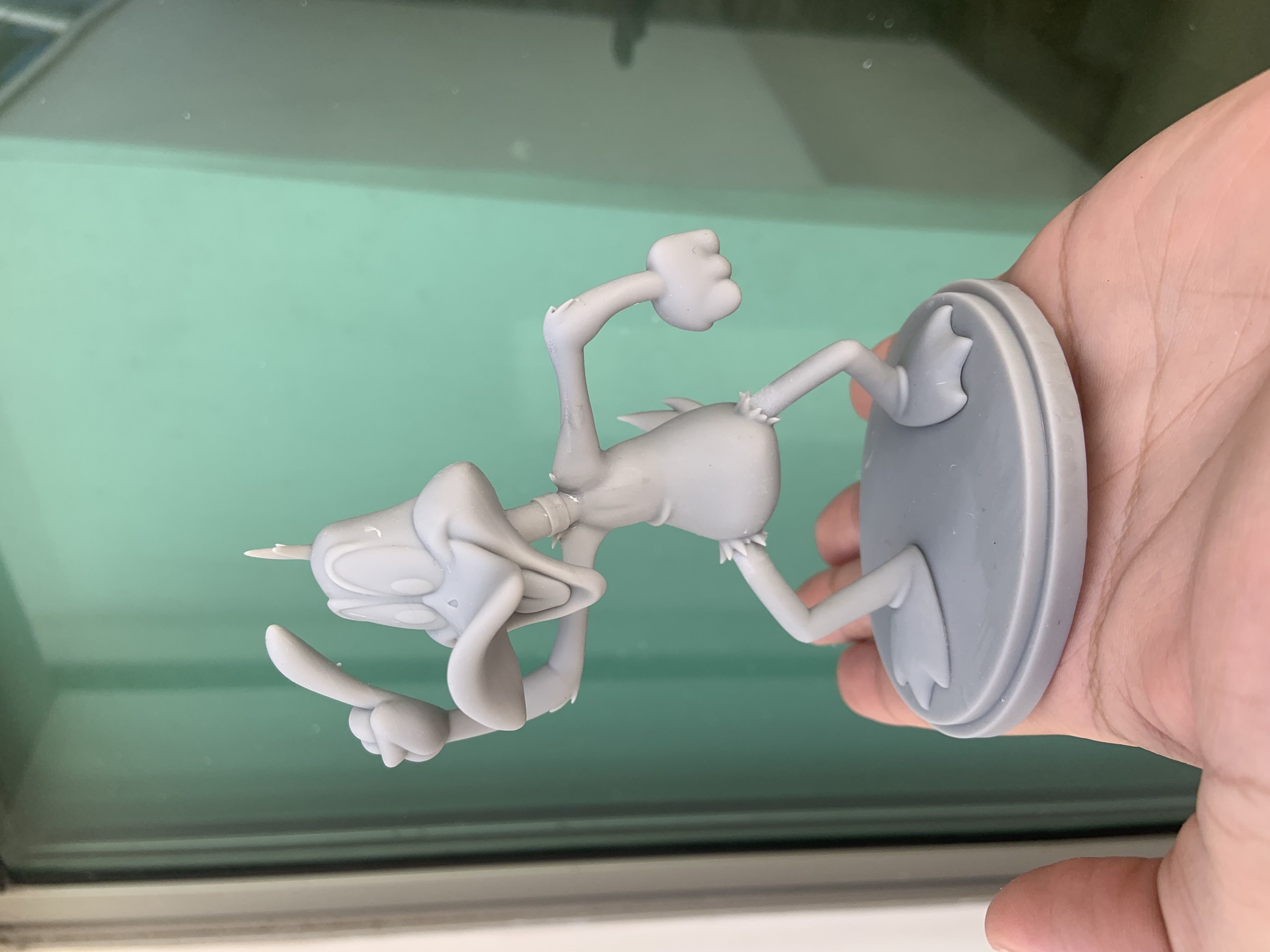 Daffy duck 3D print model_3