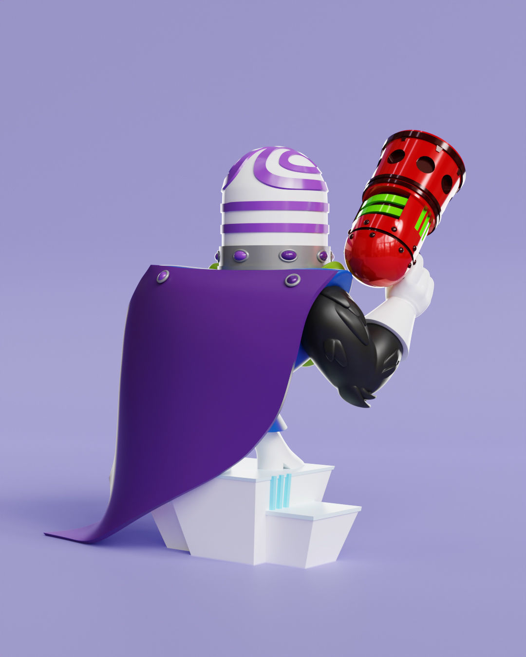 Mojo Jojo - The powerpuff girls 3D print model_4