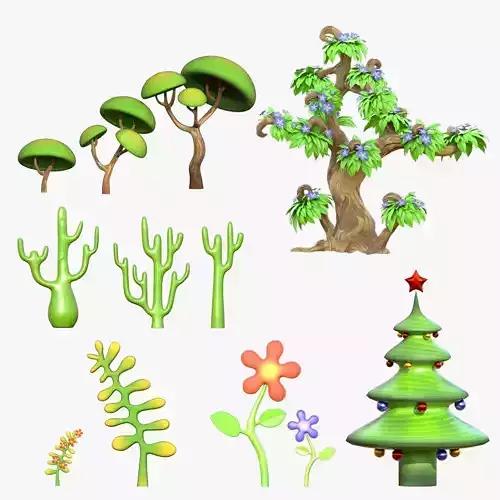 CartoonTreesCollection