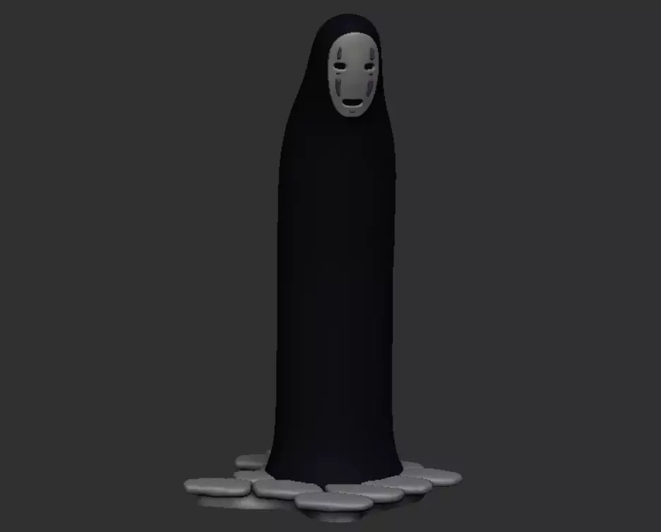 SPIRITED AWAY KAONASHI NO FACE MASK Free 3D print model_0