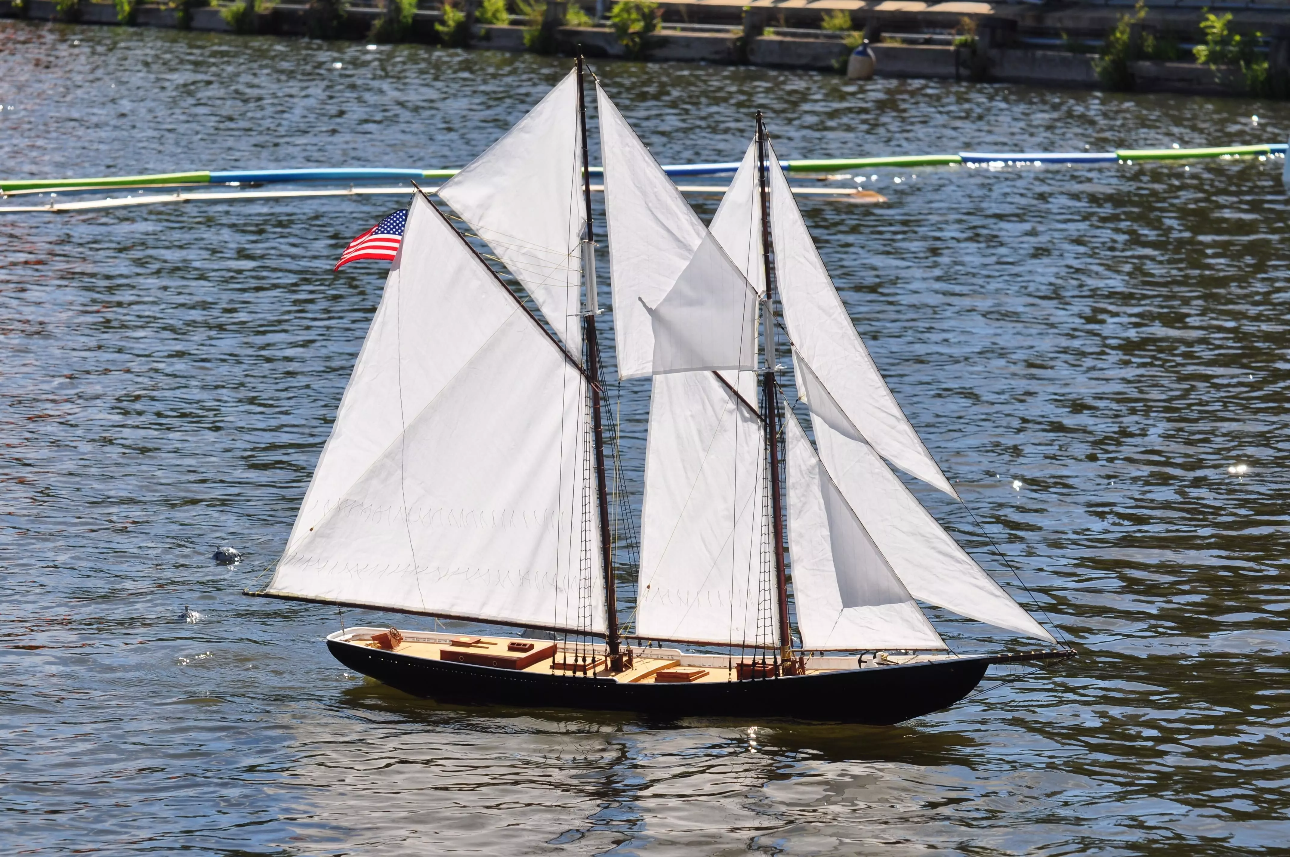 1 32 RC Schooner 3D print model_0
