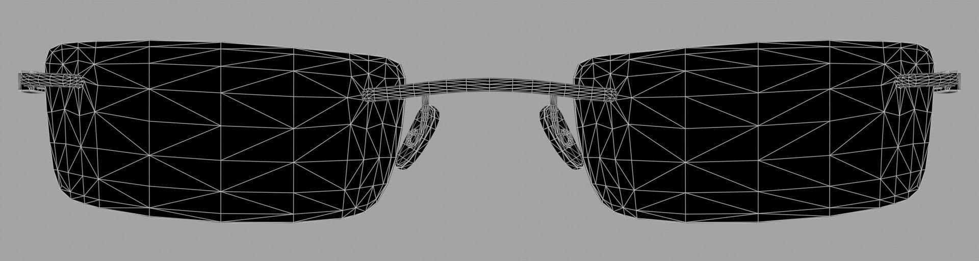 Glasses set of 5 3D model_2