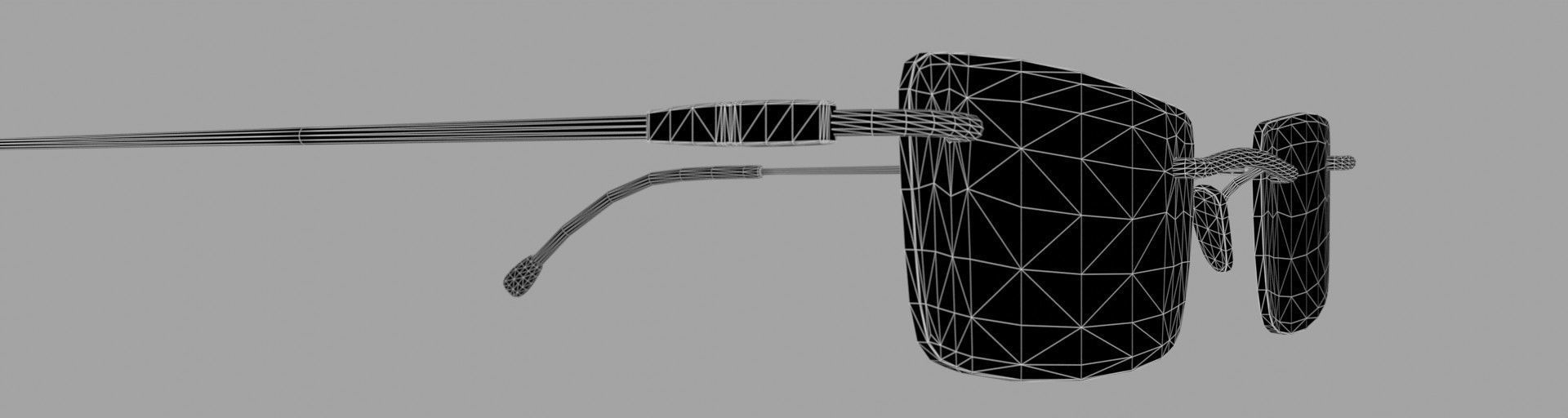 Glasses set of 5 3D model_4