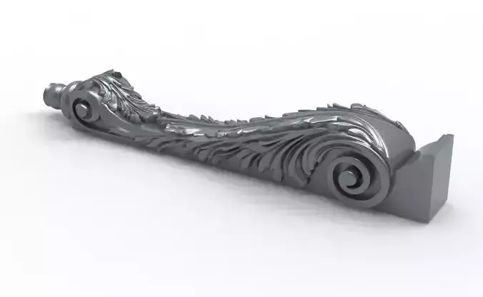 Classic table legs designed with 3DS Max program