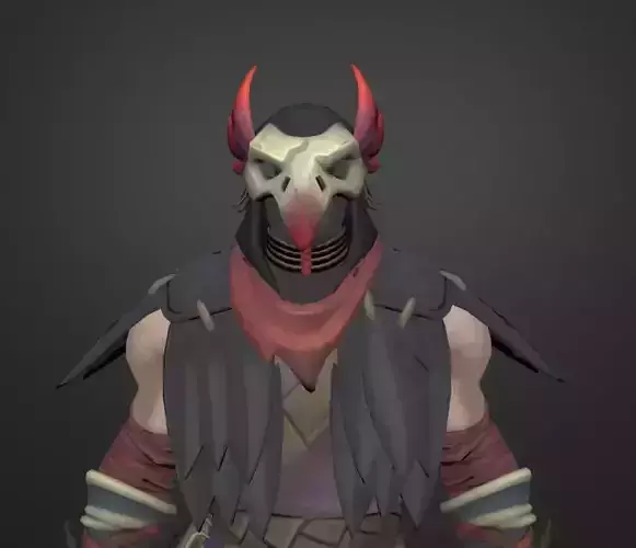 strix raven 3D model