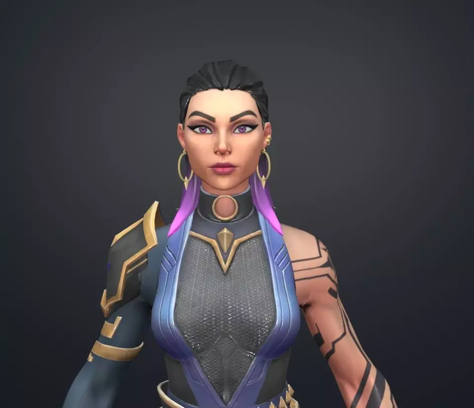 reyna 3D model_0