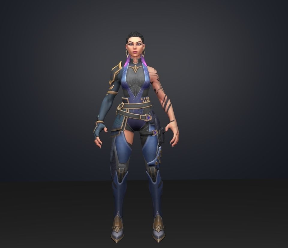 reyna 3D model_1
