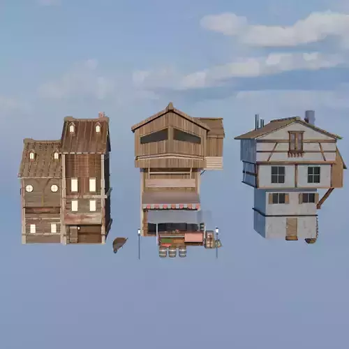 Small Fantasy Village Pack