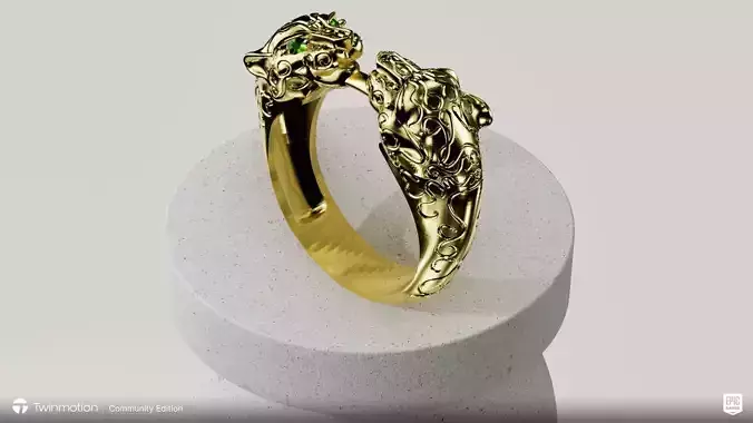 anillo pantera