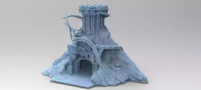 Eternia inspired cave fort