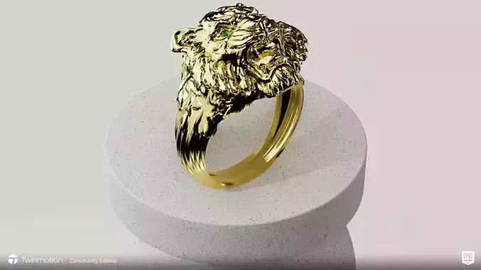 anillo leon