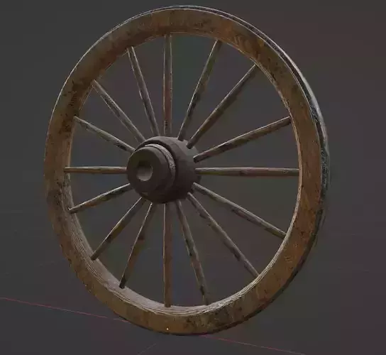 Wooden wheel