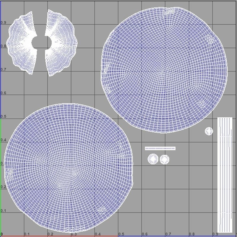 FruitFlavoredLollipop Low-poly 3D model_5