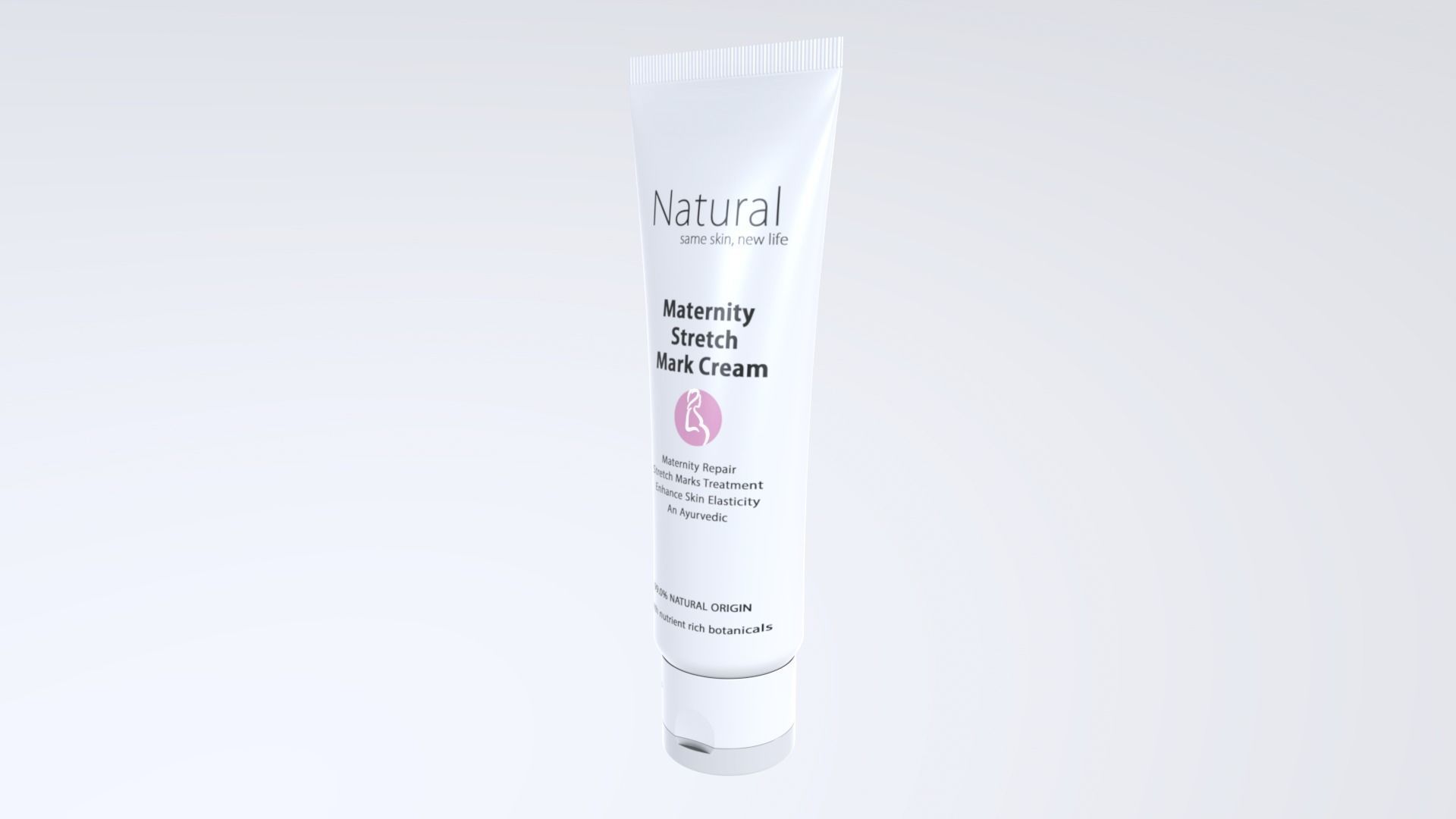 StretchCream Low-poly 3D model_2