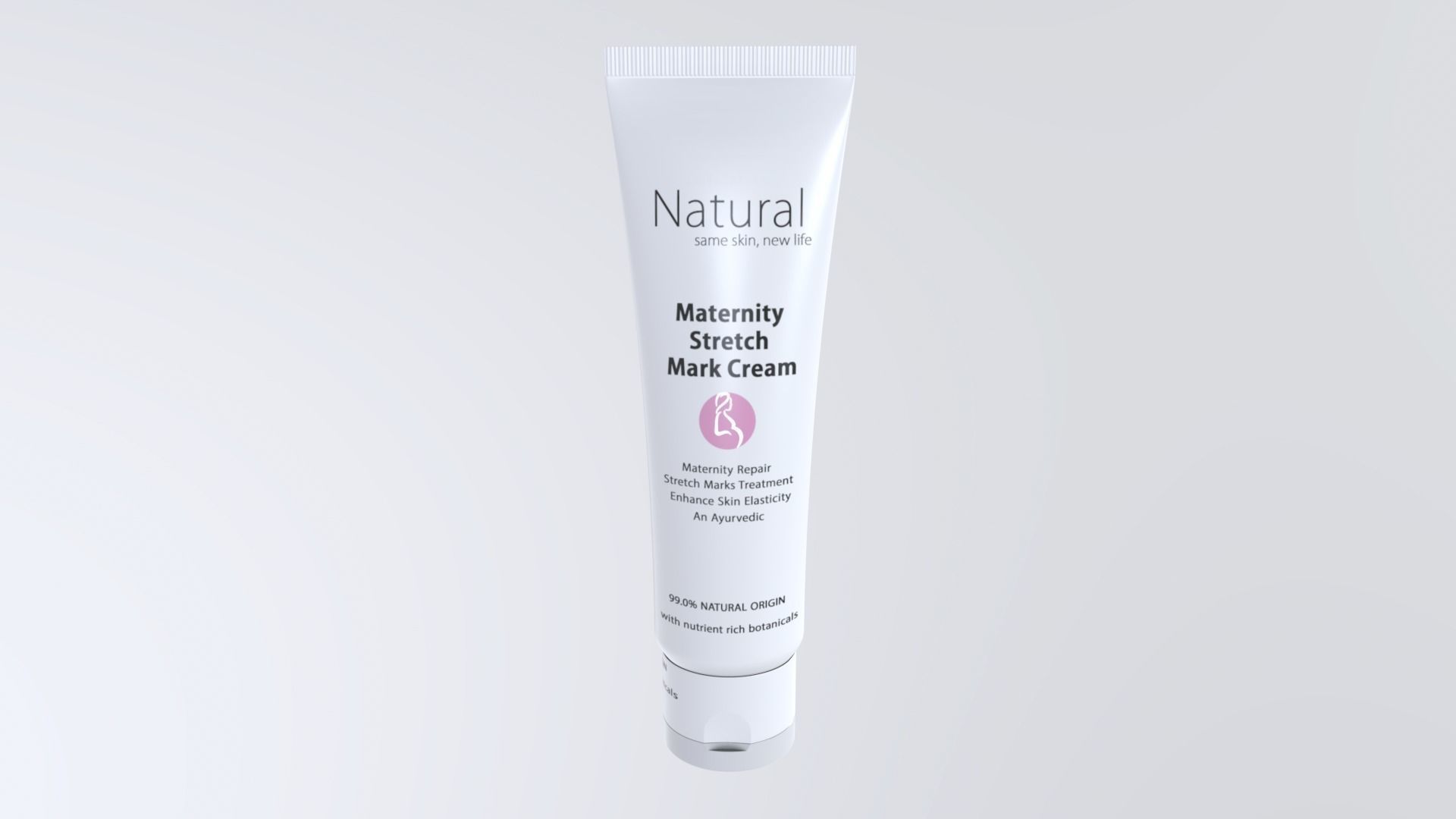 StretchCream Low-poly 3D model_3